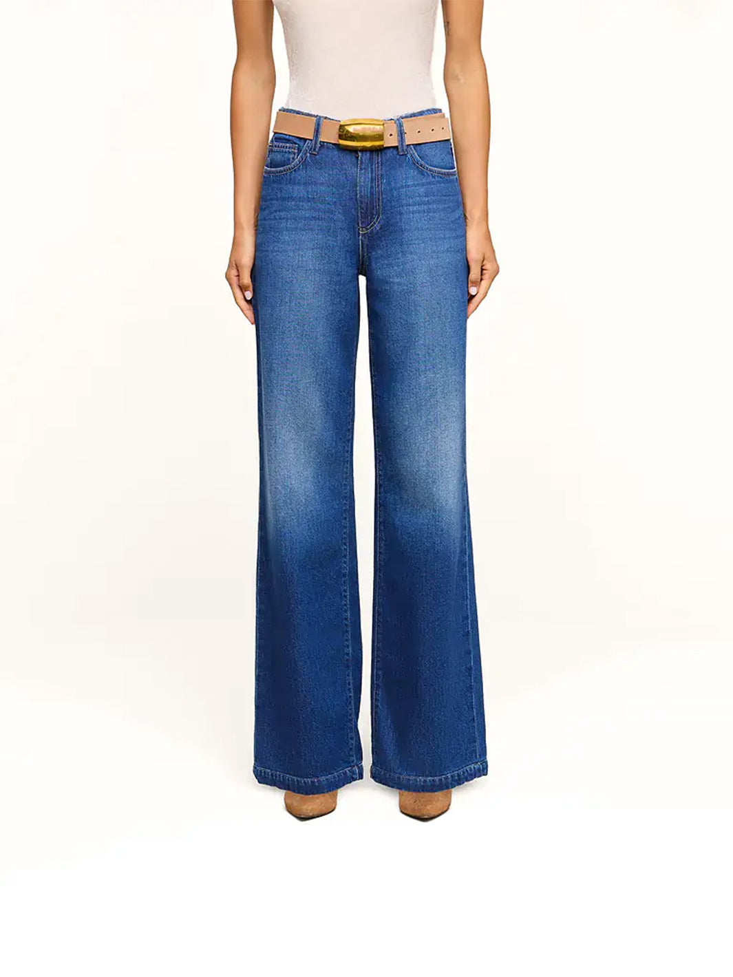 Scottie Wide-Leg Jean in Idaho