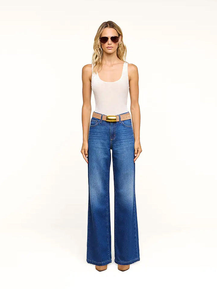 Scottie Wide-Leg Jean in Idaho