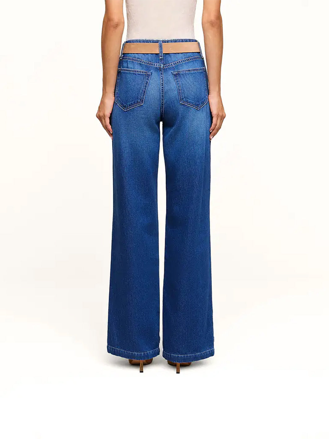 Scottie Wide-Leg Jean in Idaho