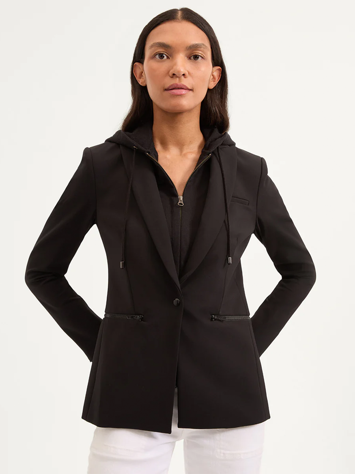 Iconic Scuba Dickey Jacket in Black