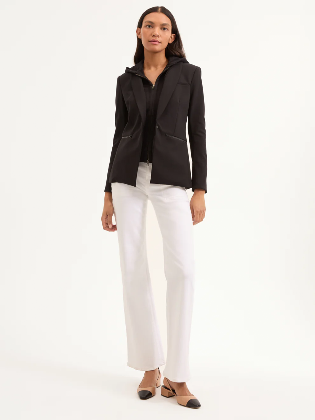 Iconic Scuba Dickey Jacket in Black