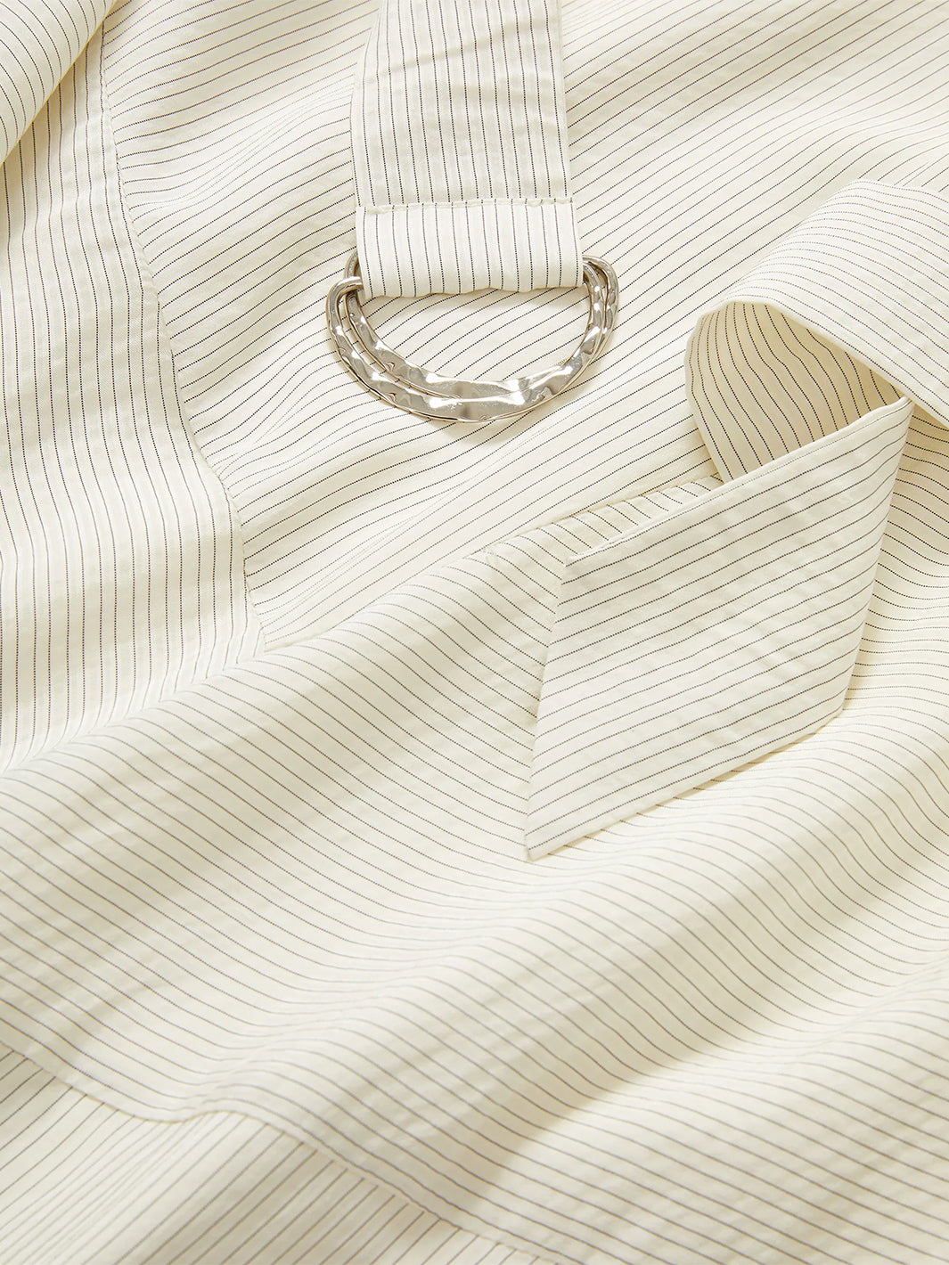 Seneca Bishop-Sleeve Midi Dress in White