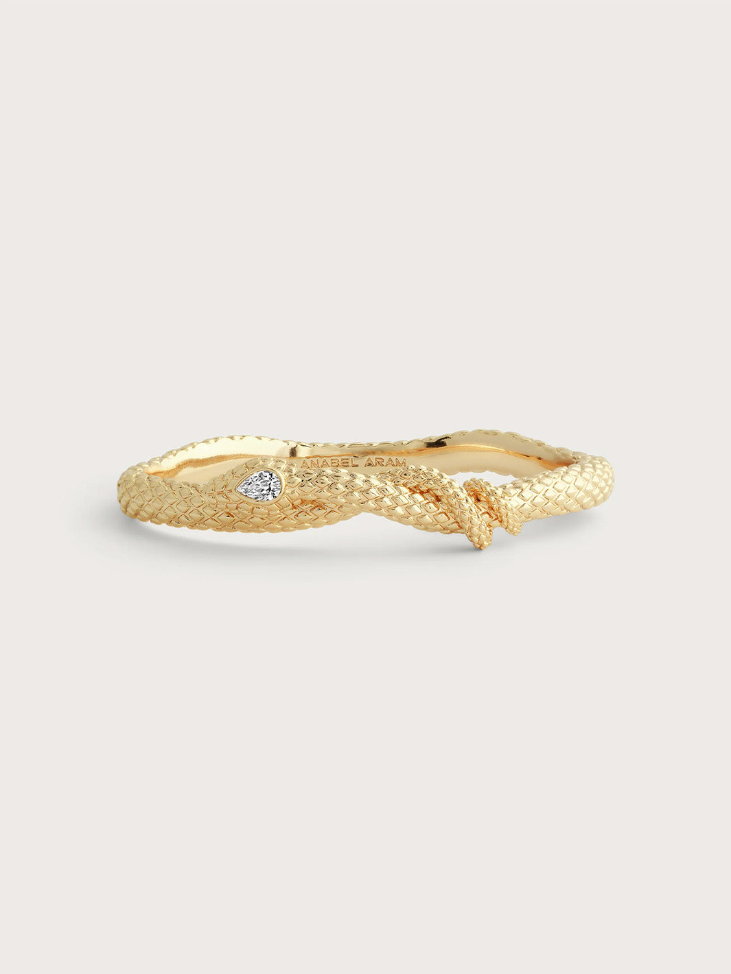 Serpent Hinged Bangle