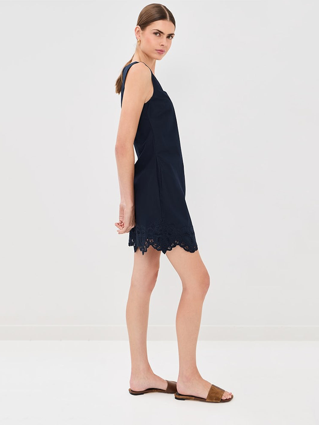 Shanice Dress in Navy