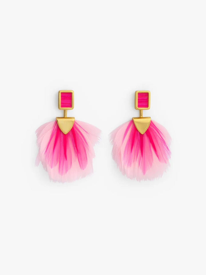 Shelbyville Bezel Drop Earrings