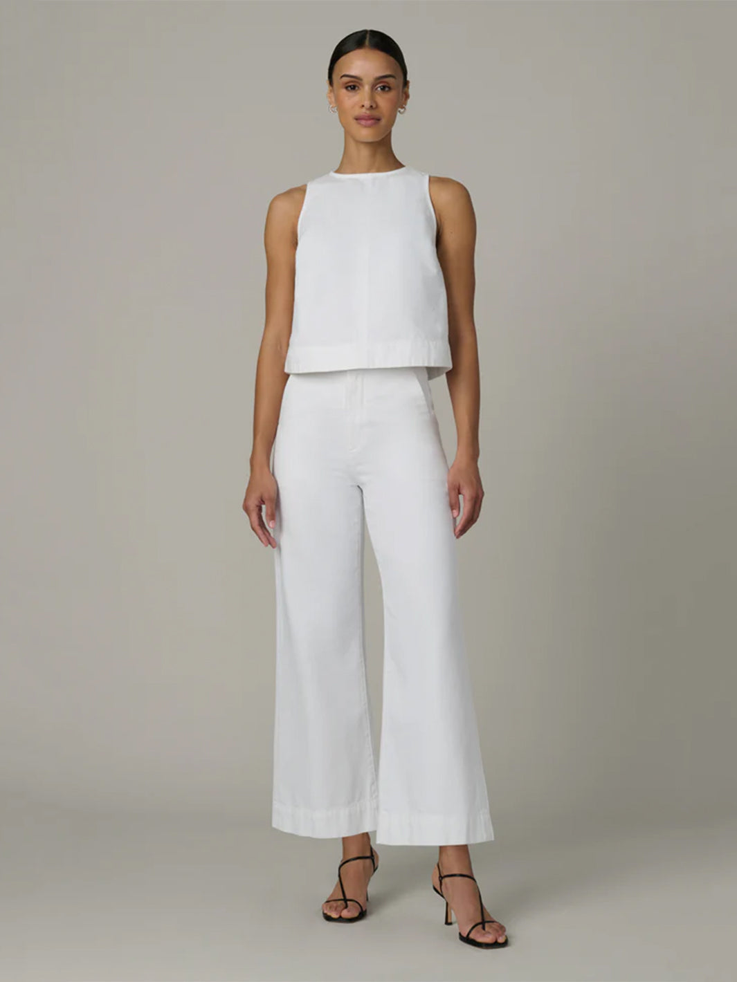 The Denim Shell in White
