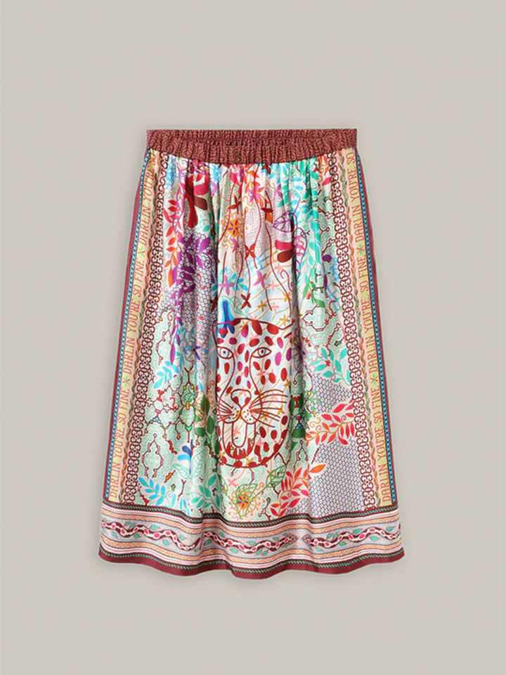 Vanessa Shipibo Midi Skirt