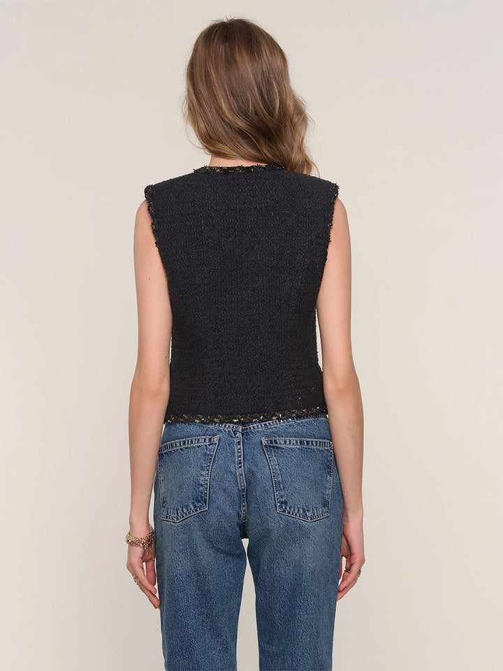 Shirley Vest in Black