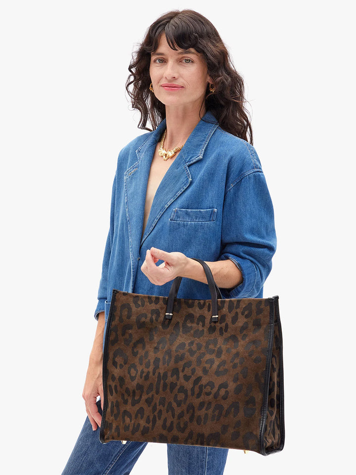 Simple Tote in Cocoa Pablo Cat