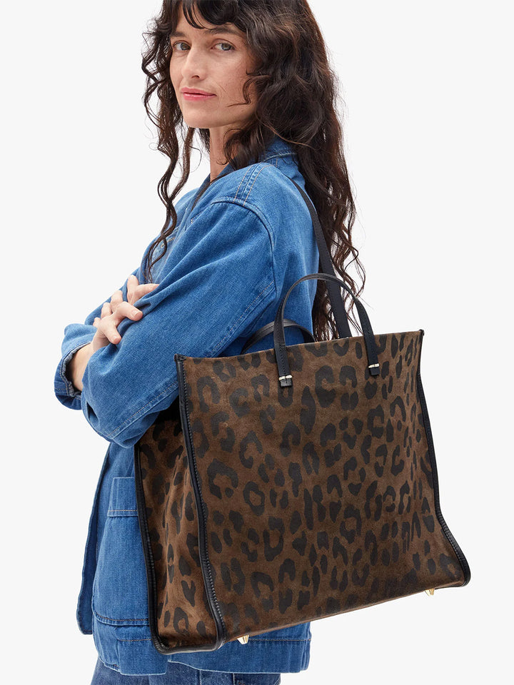 Simple Tote in Cocoa Pablo Cat