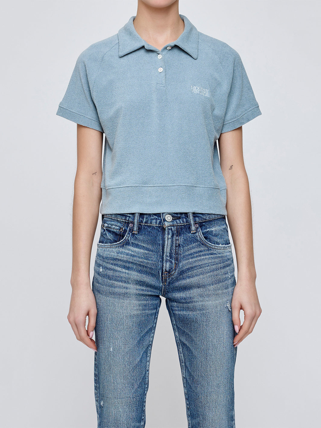Skipper Polo in Saxon Blue