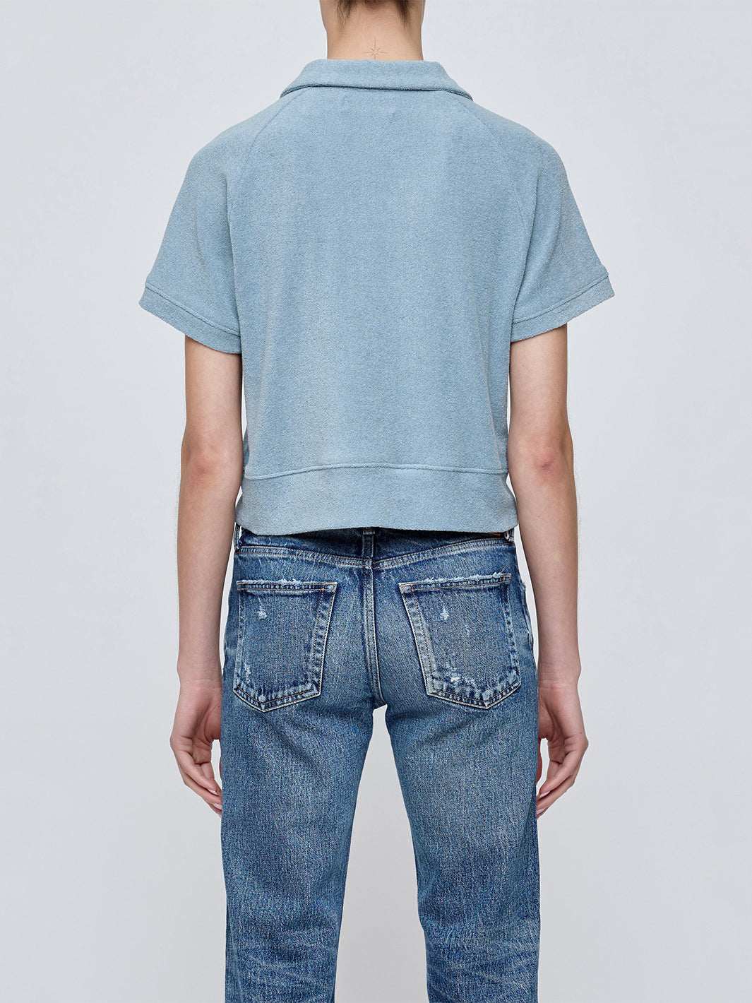 Skipper Polo in Saxon Blue