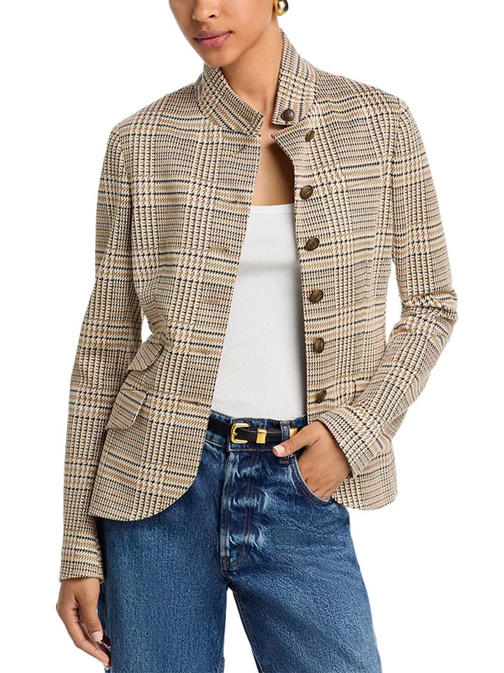 Slade Blazer in Tan Multi