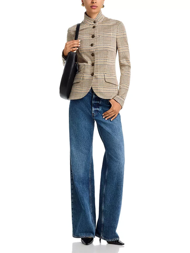 Slade Blazer in Tan Multi