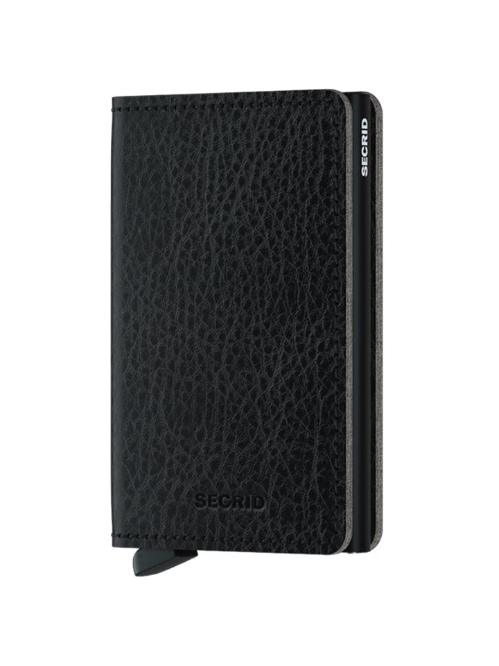 Slim Wallet Veg in Black