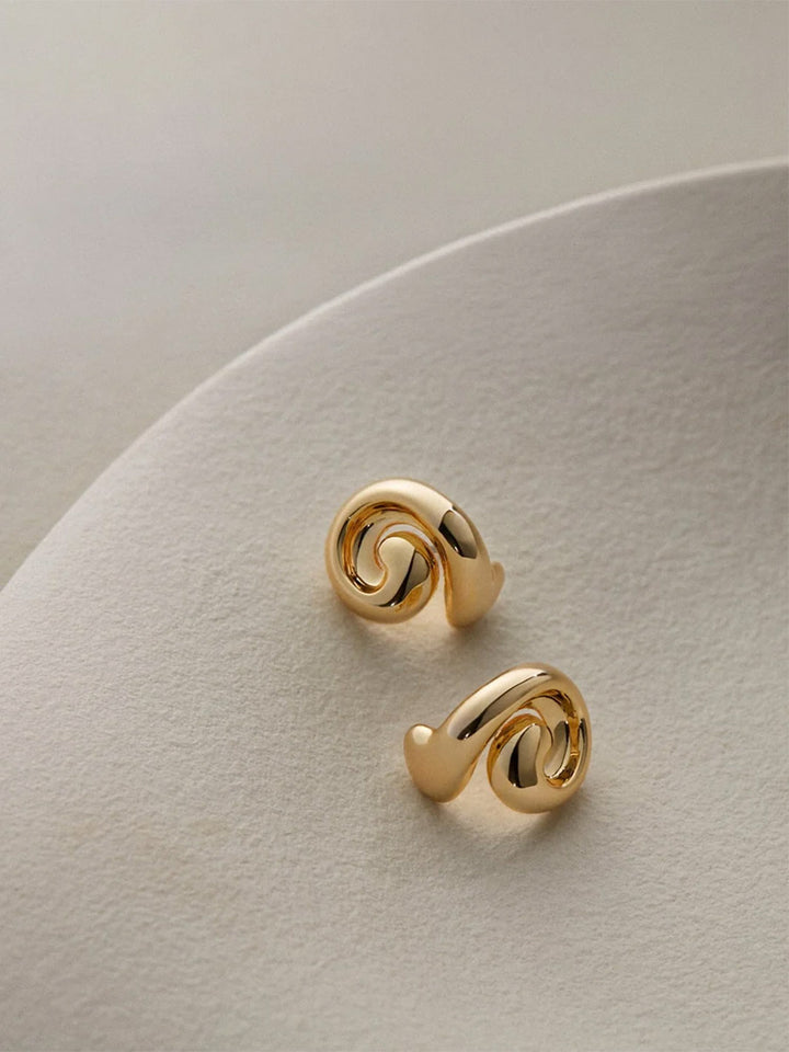 Small Gio Earrings in Gold