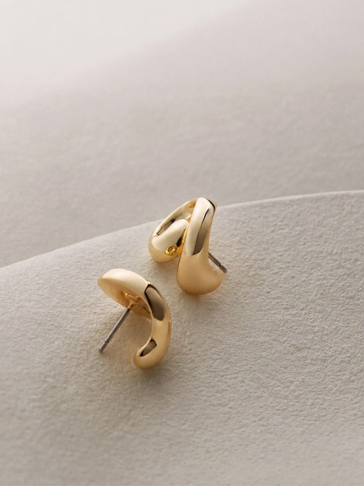 Small Gio Earrings in Gold