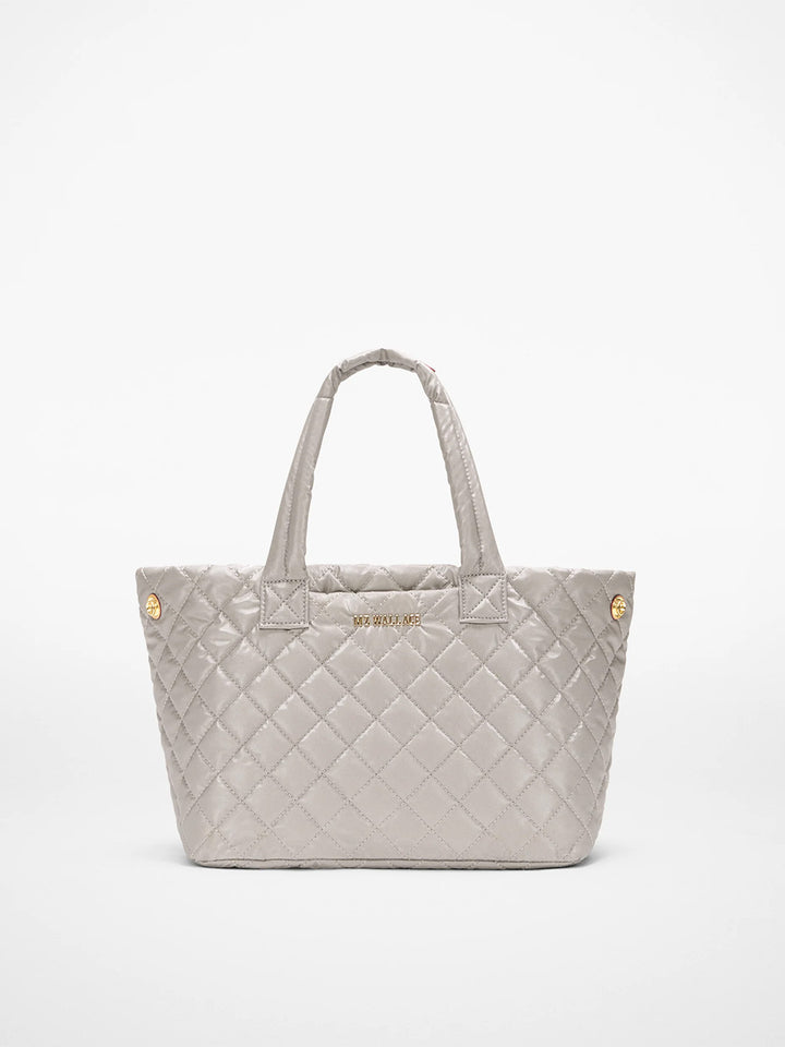 Small Metro City Tote in Sable Pearl Metallic