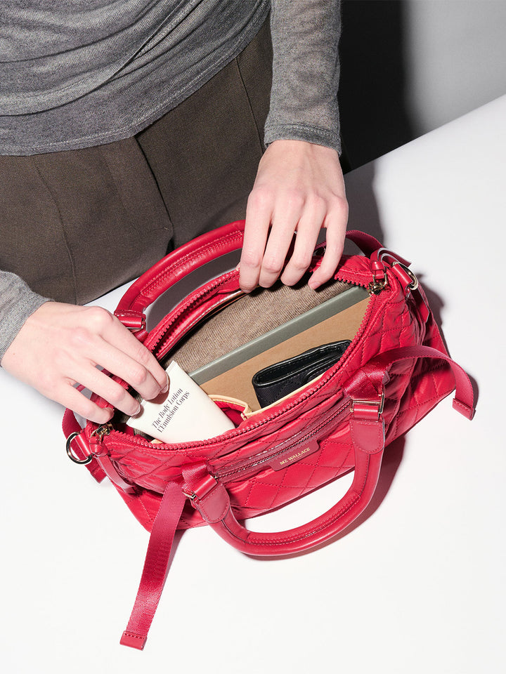 Small Park Satchel in Apple