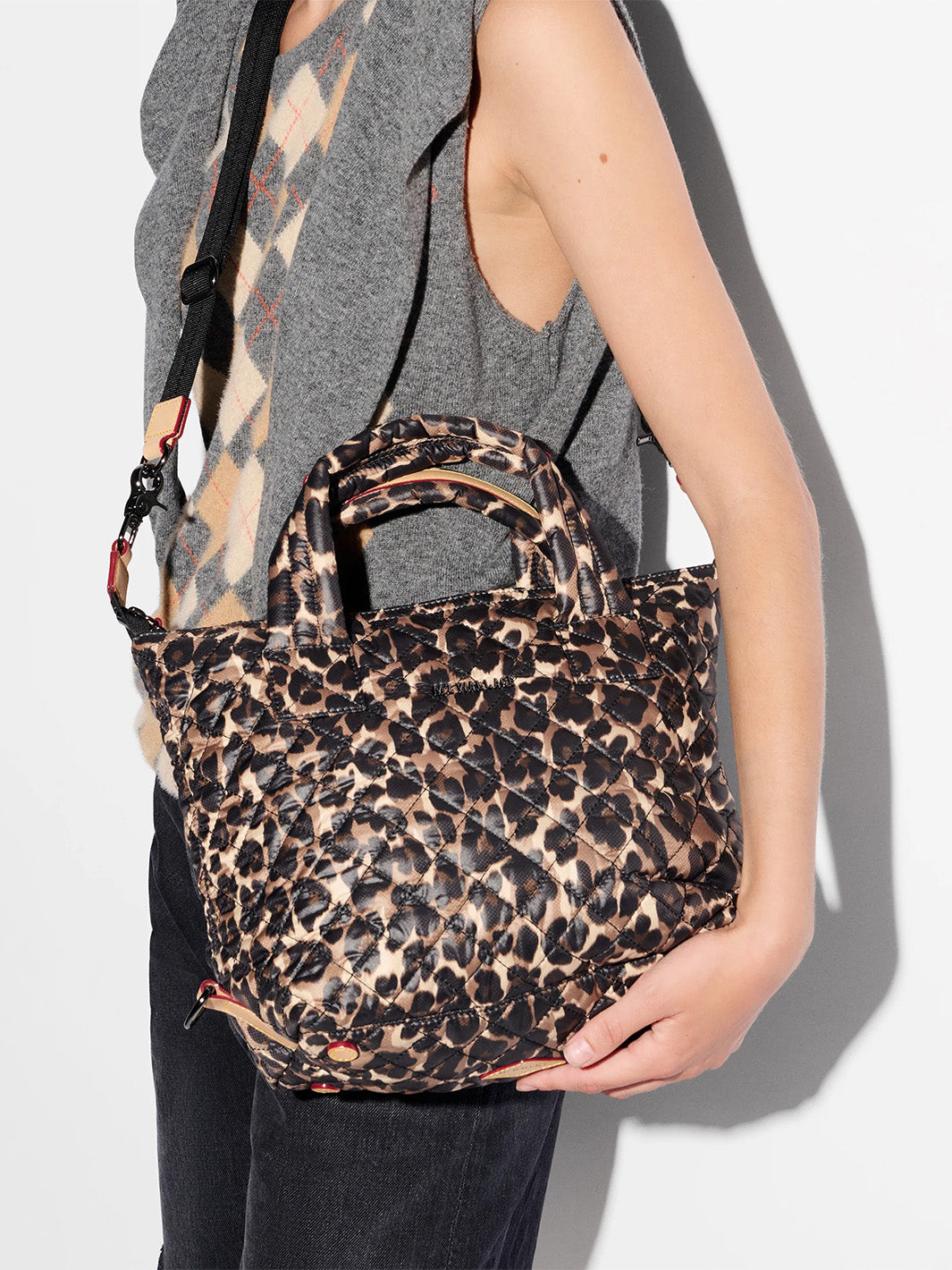 Small Sutton Deluxe in Leopard