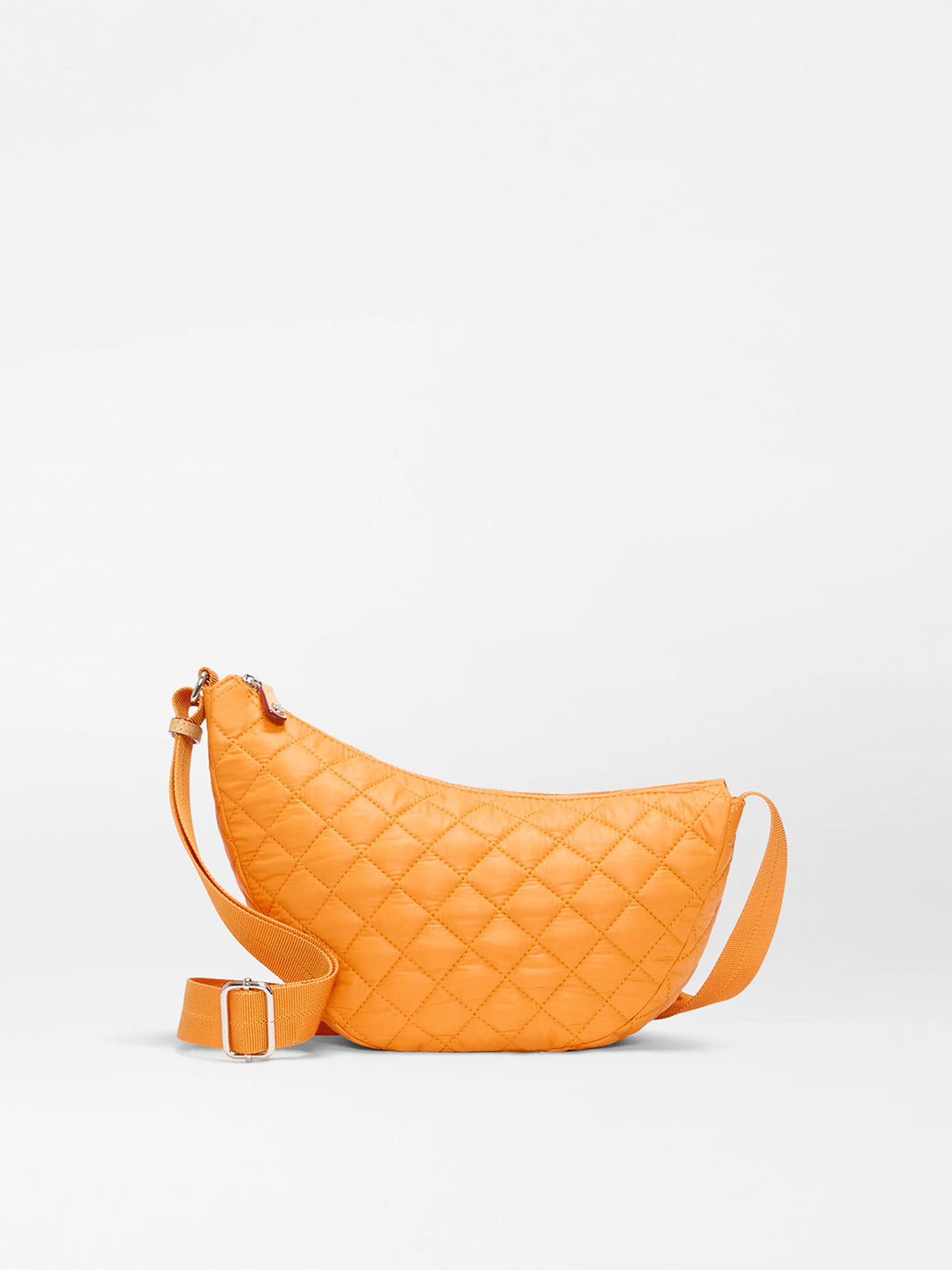 Small Metro Smile Bag in Sunset Orange
