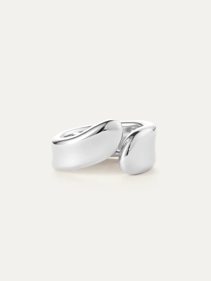 Solene Cuff Bracelet in Silver