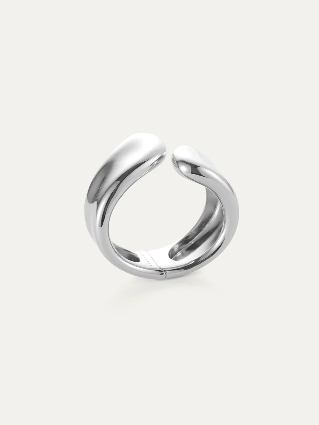 Solene Cuff Bracelet in Silver