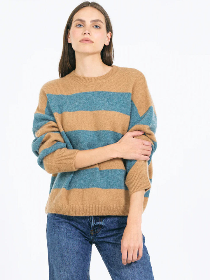 Sophie Pullover in Chestnut Combo