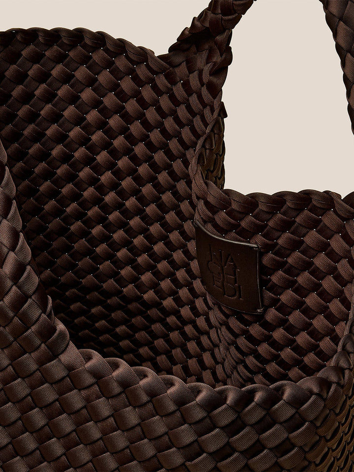 St Barths Medium Tote in Chocolate