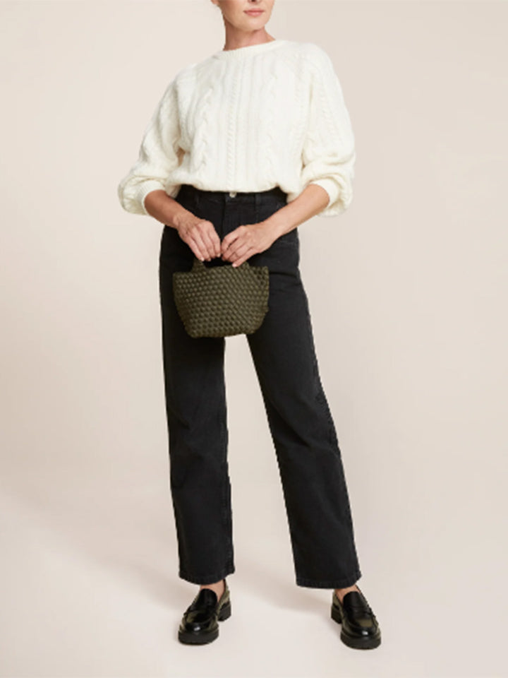 St Barths Petite Tote in Olive