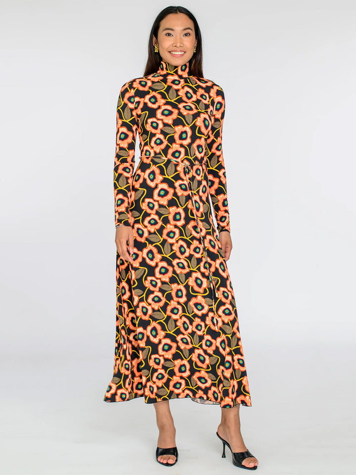 Stevie Dress in Poppies