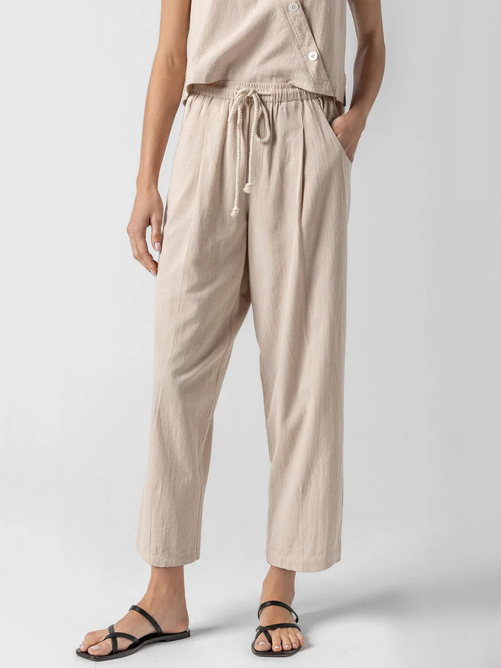 Summer Pant in Flax