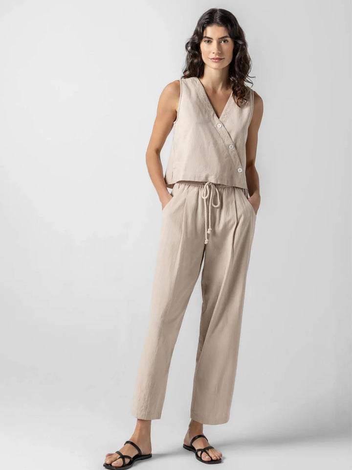 Summer Pant in Flax