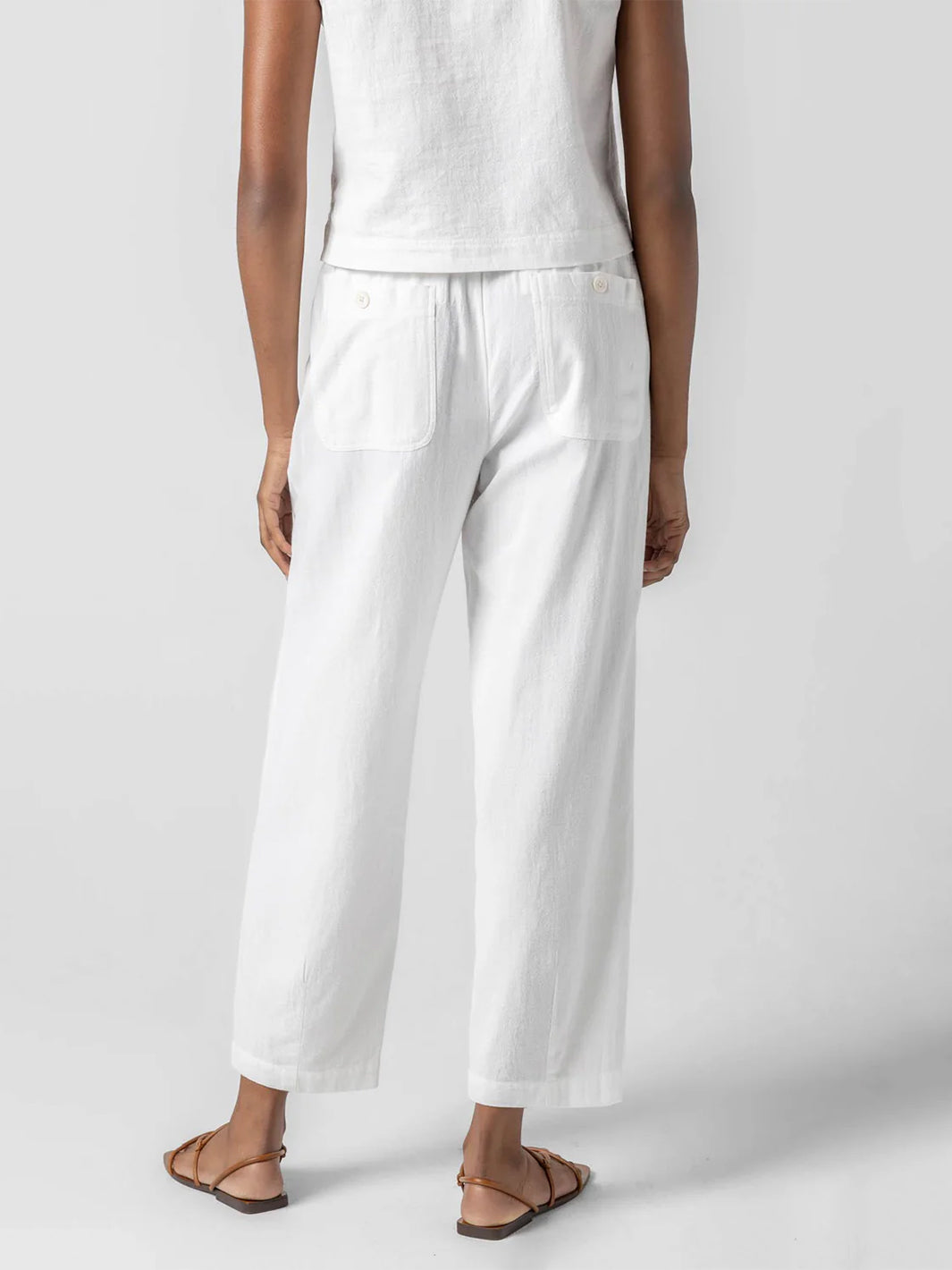 Summer Pant in White