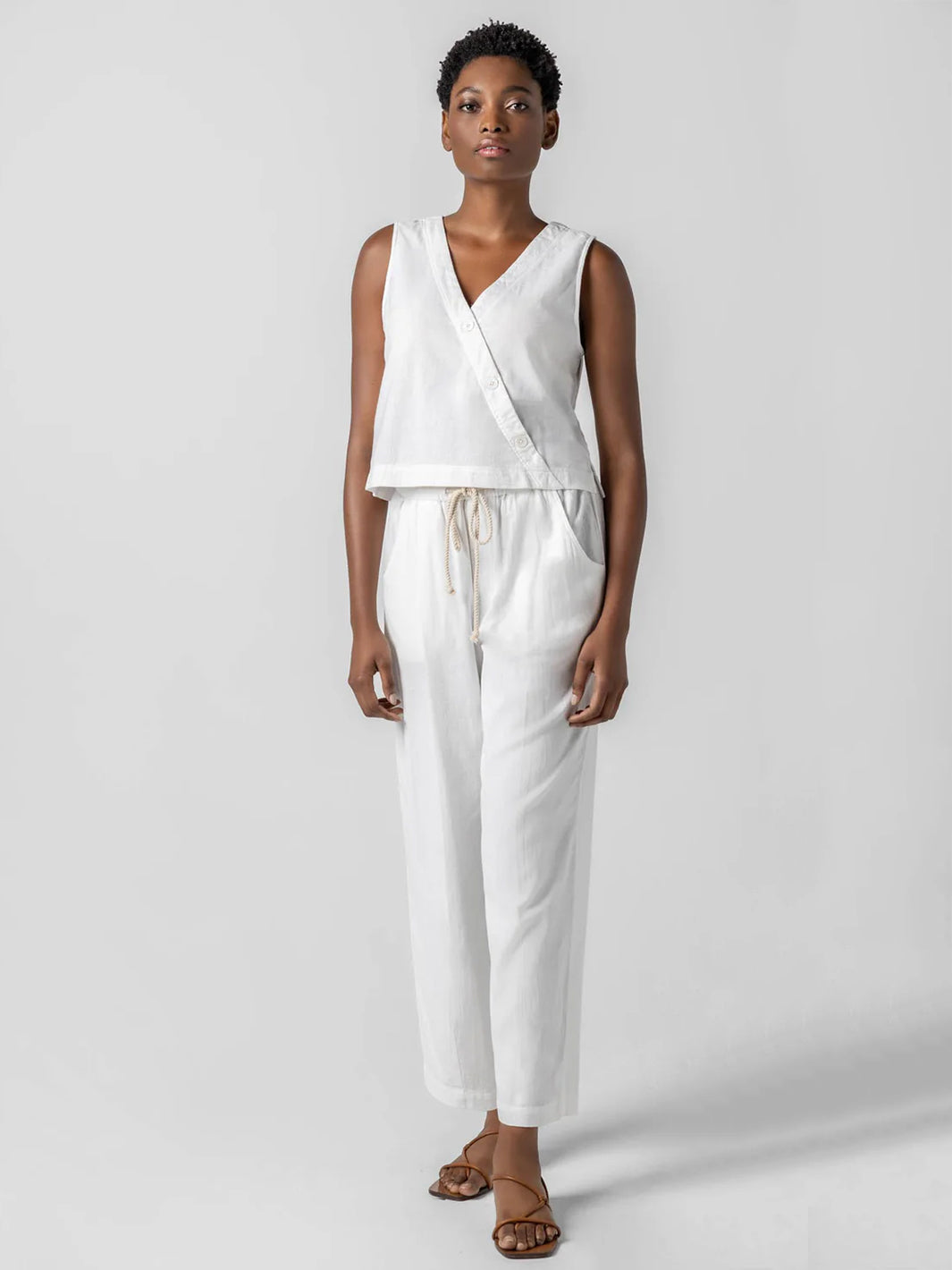 Summer Pant in White