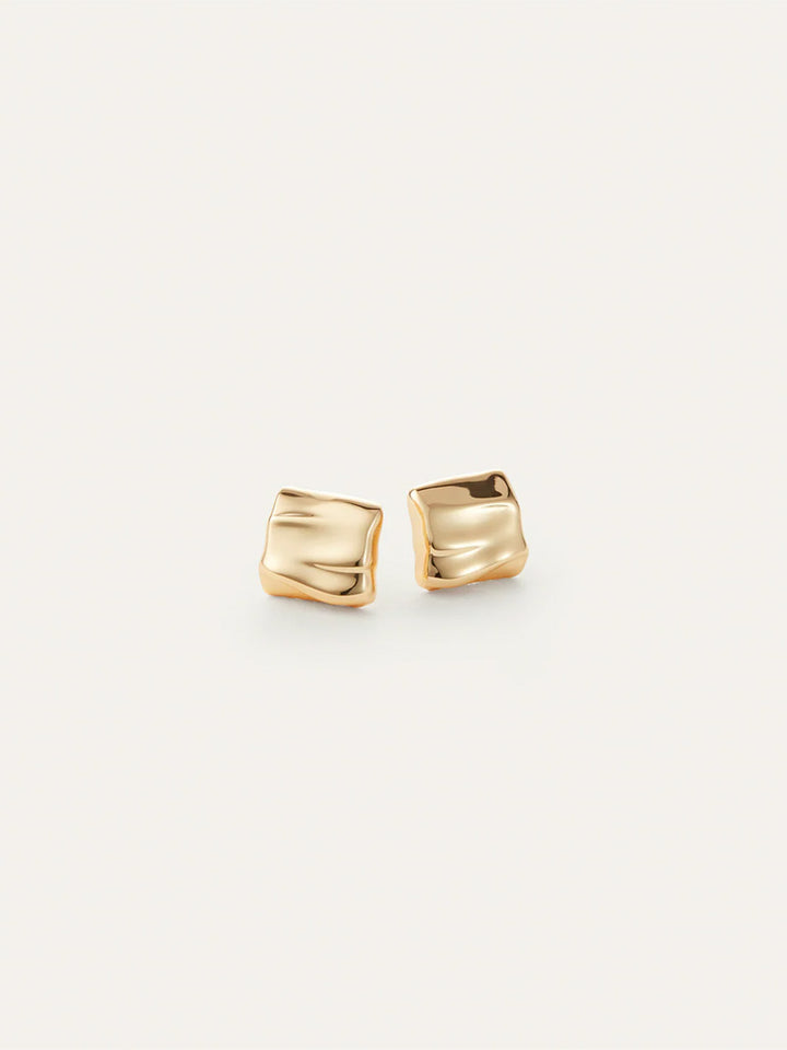 Mini Sundra Earrings in Gold