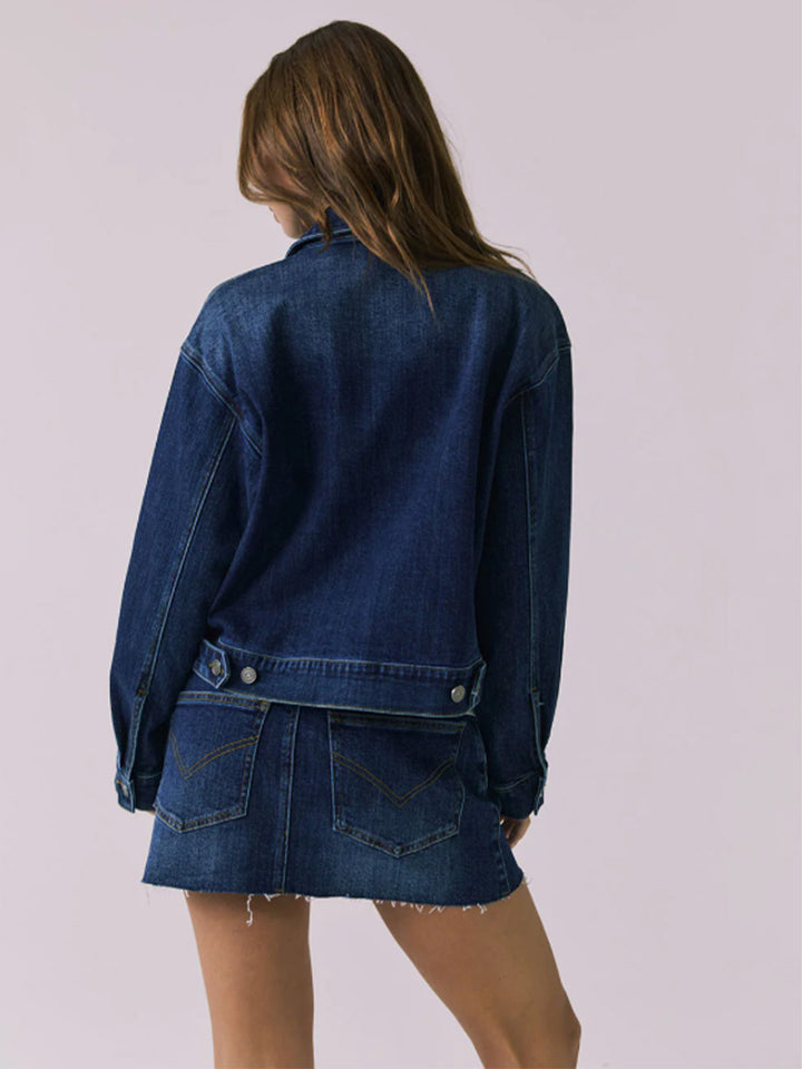 Sutton Jacket in Indigo Wash