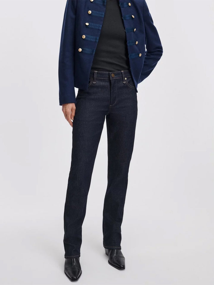 Sutton Cigarette Jean in Dark Rinse