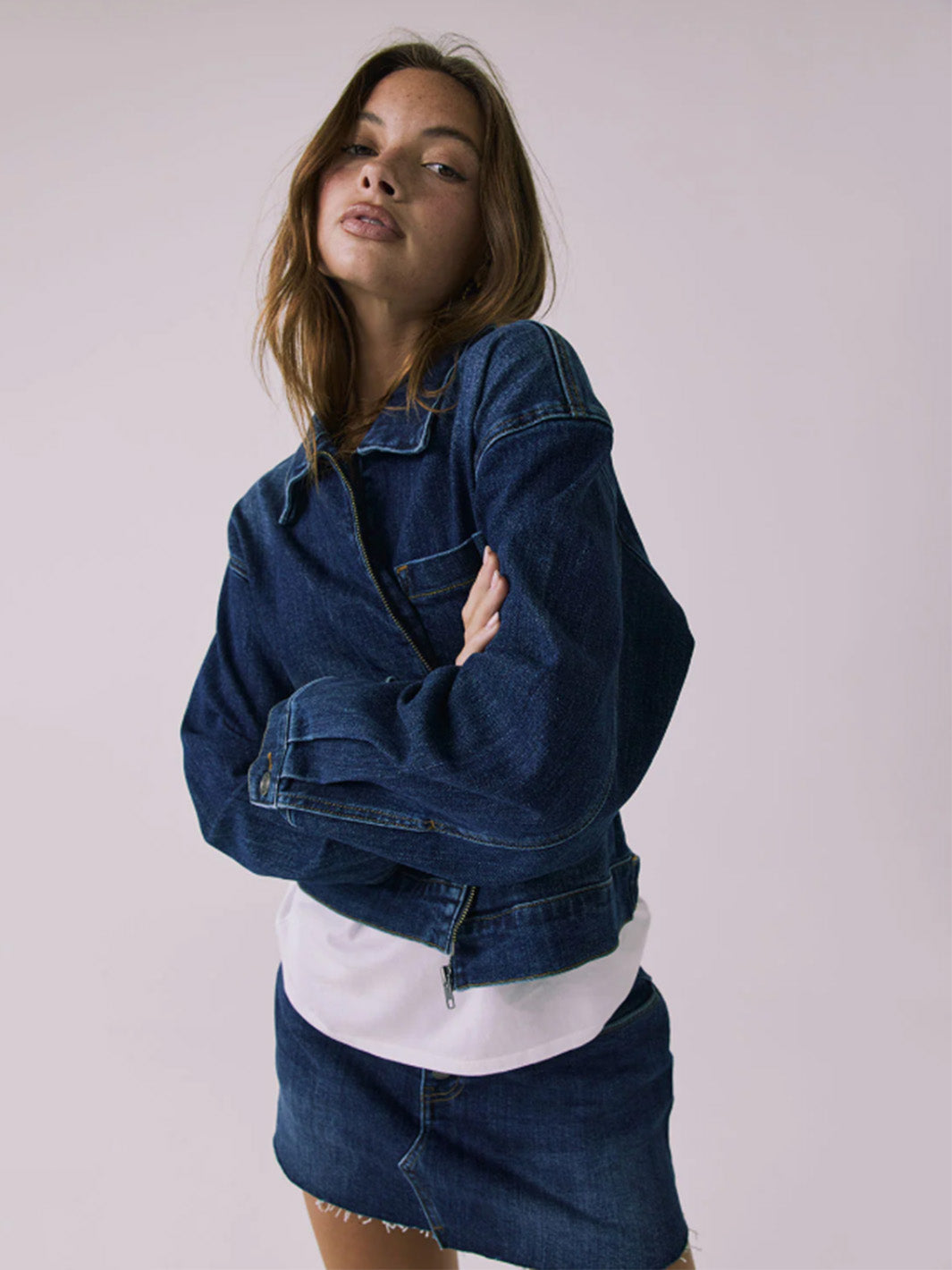 Sutton Jacket in Indigo Wash
