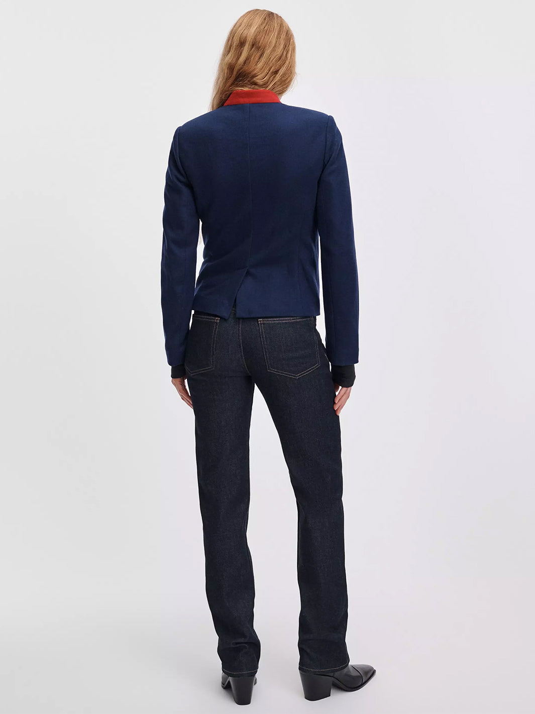 Sutton Cigarette Jean in Dark Rinse