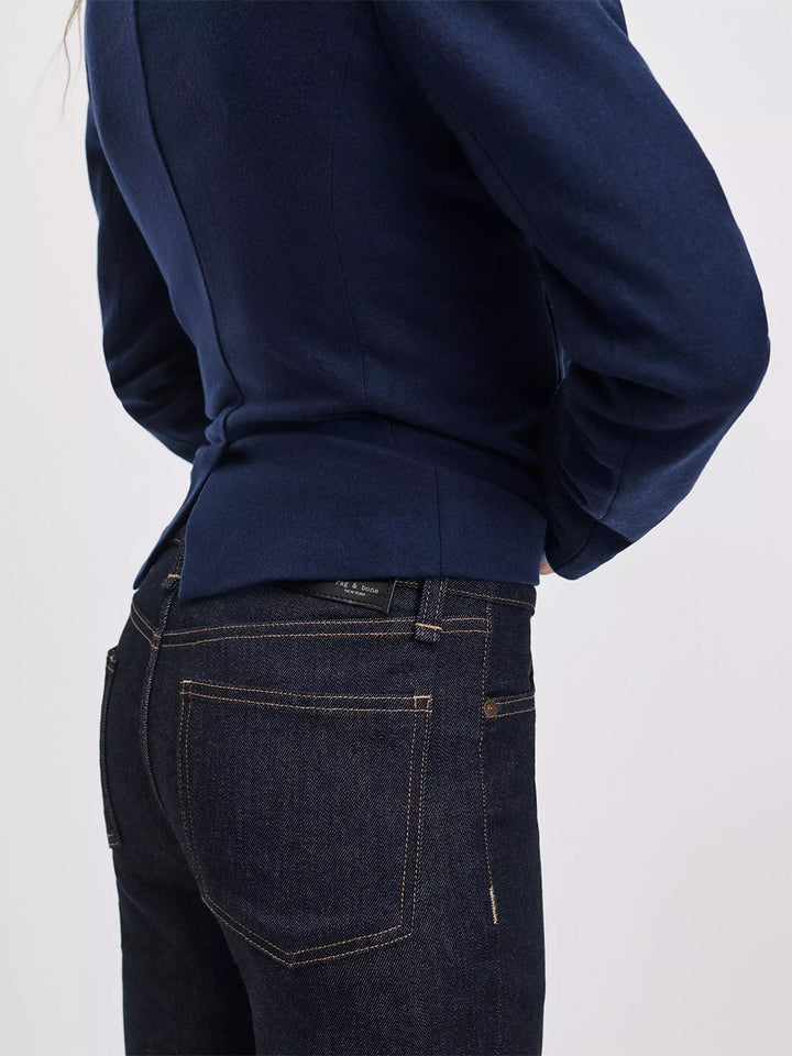 Sutton Cigarette Jean in Dark Rinse
