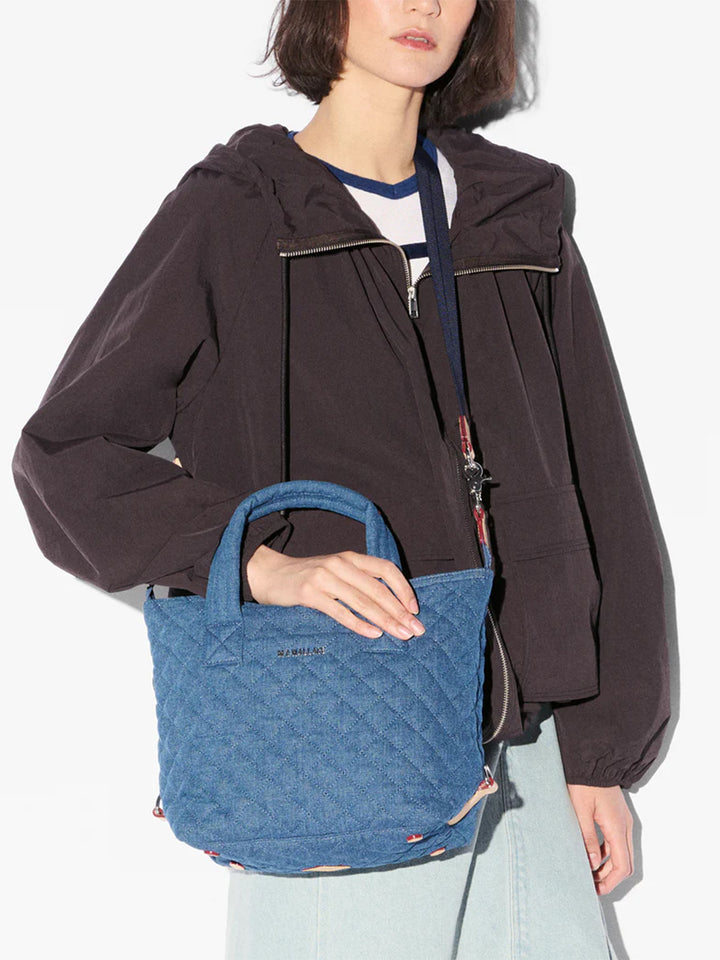 Small Sutton Deluxe in True Blue Denim
