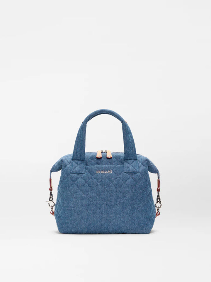 Small Sutton Deluxe in True Blue Denim