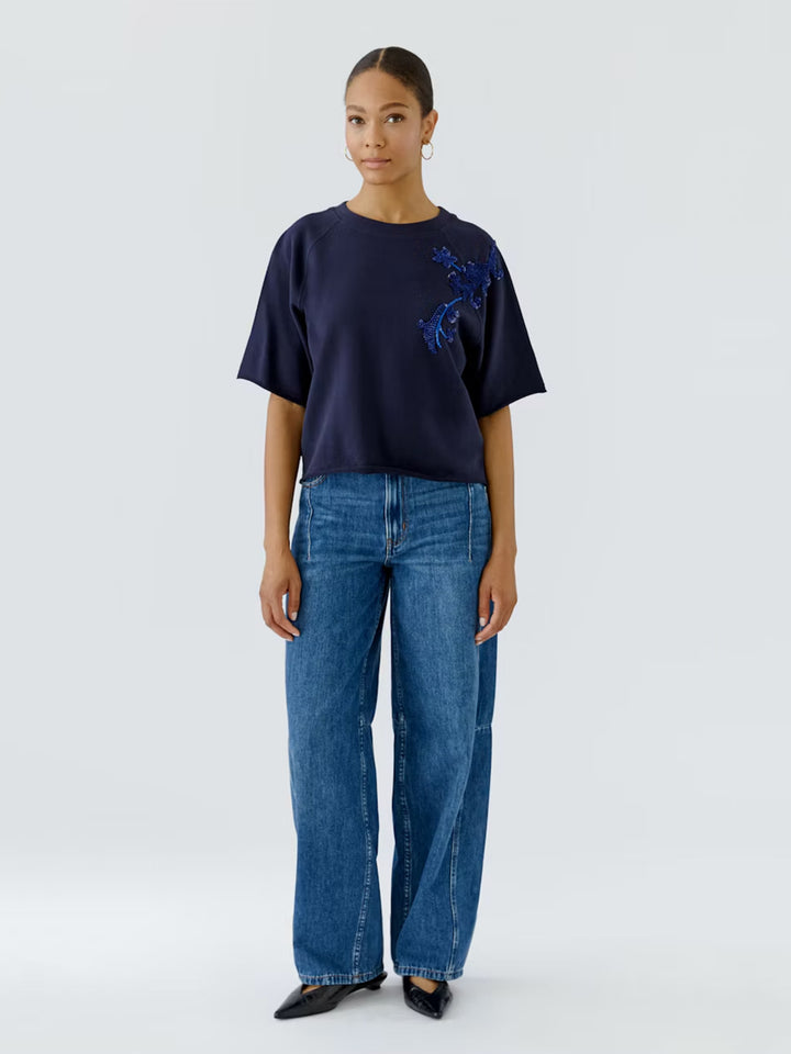 Sweatshirt in Dark Blue