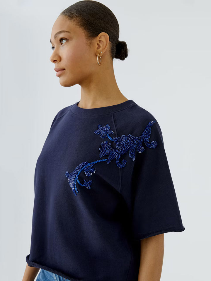 Sweatshirt in Dark Blue