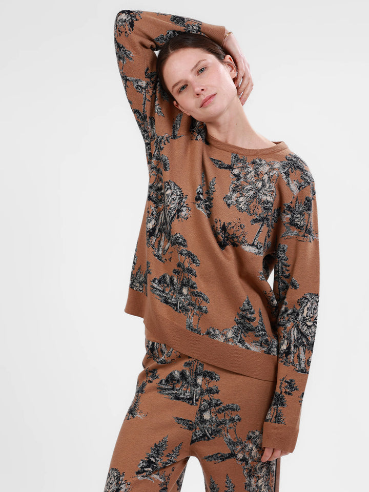 Landscape Sweater in Camel