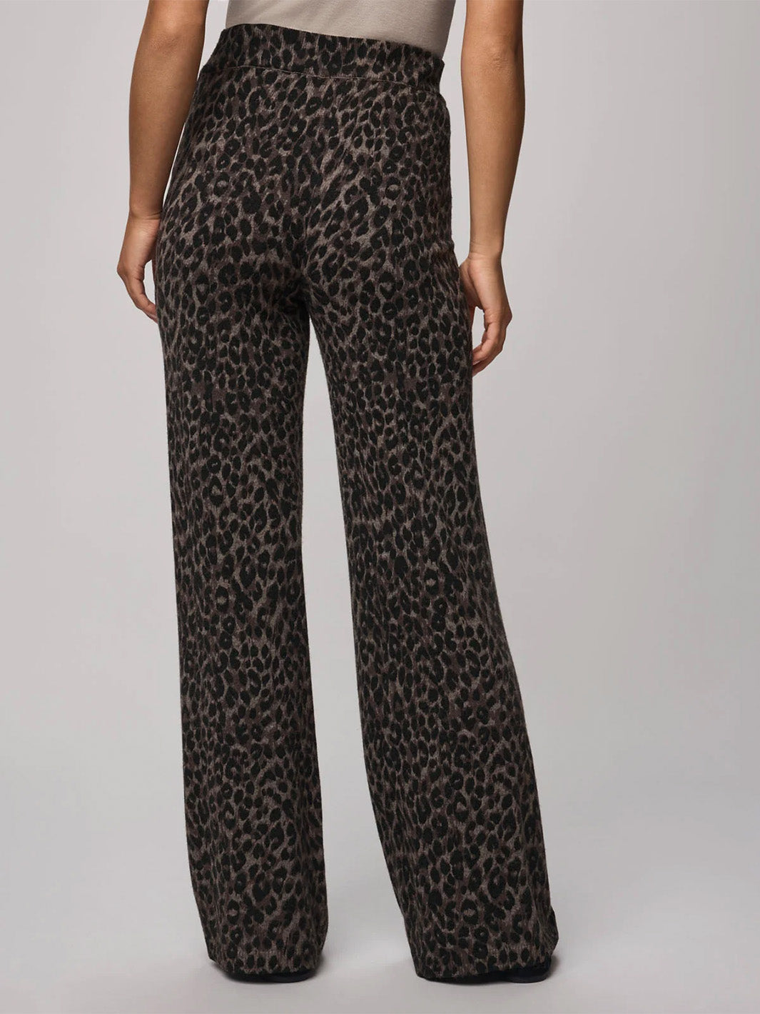 Lounge Sweater Pant in Leopard