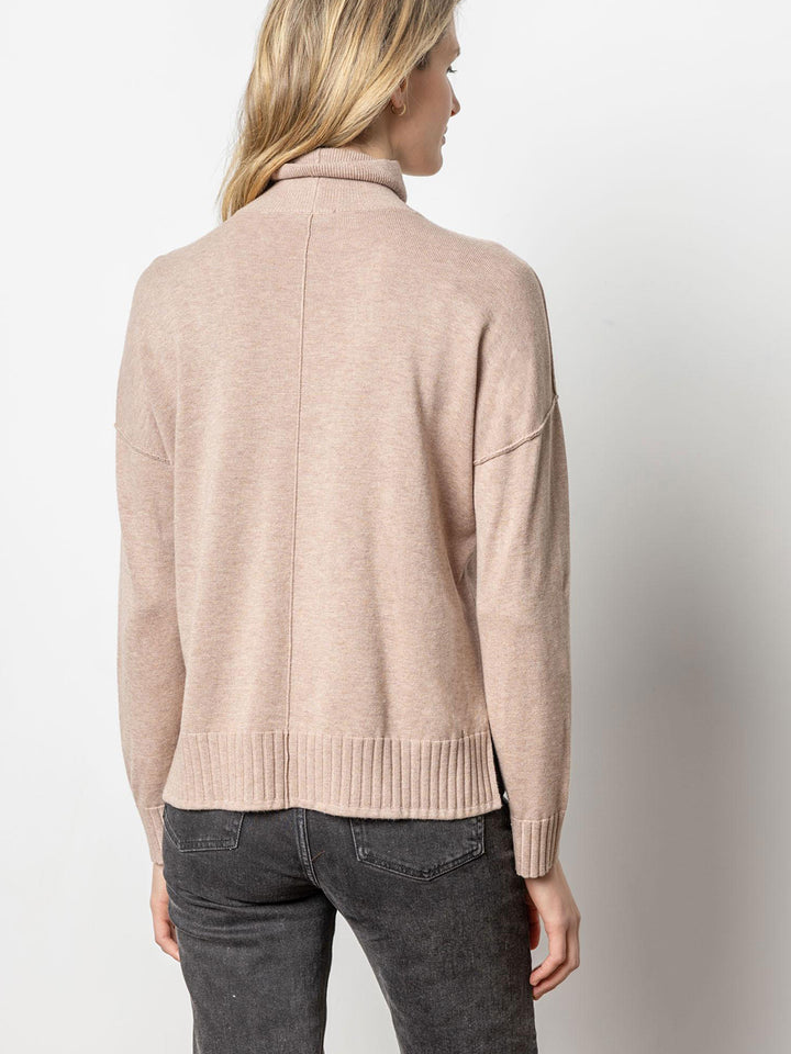 Turtleneck Sweater in Twig