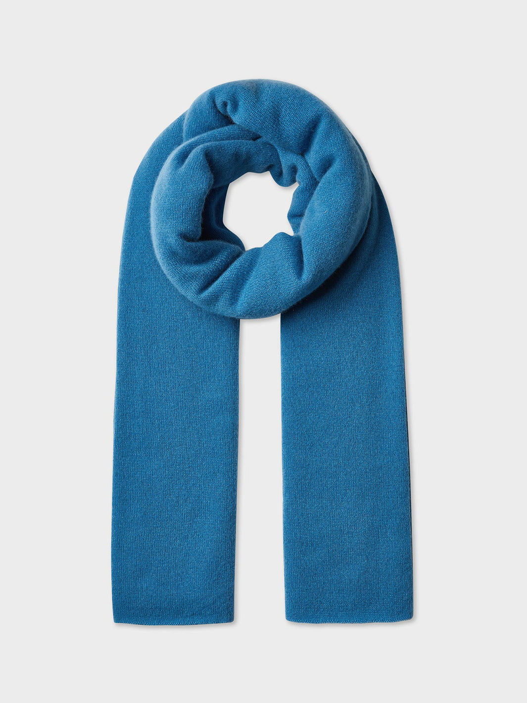 Cashmere Travel Wrap in Blue Jean