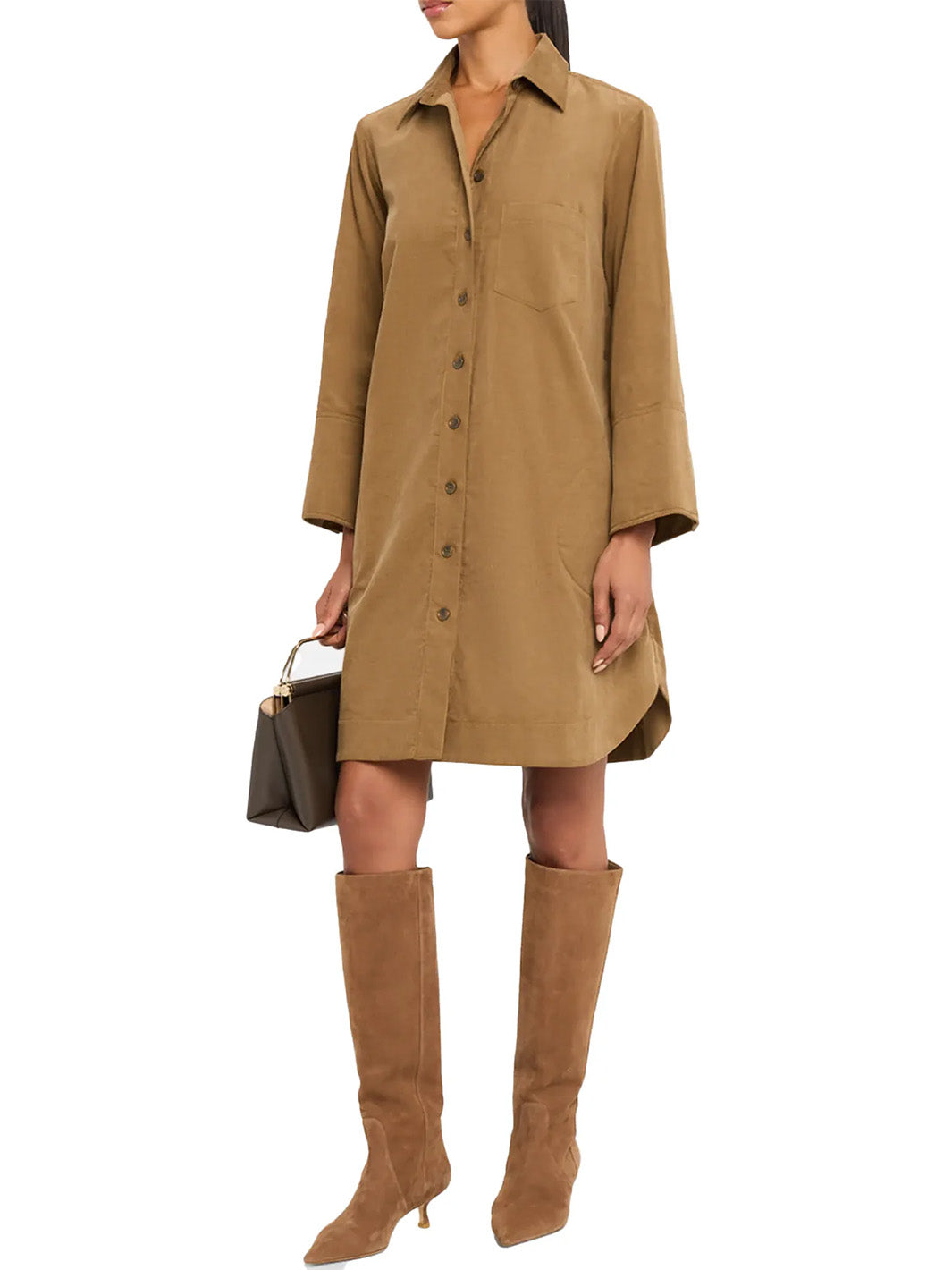 Talissa Pinwale Corduroy in Camel